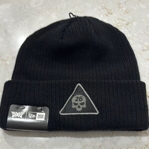 New Era Darkness Edition PXG Black Beanie Hat